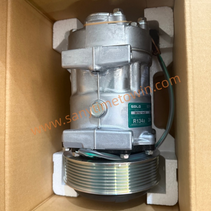 SDLG high quality original spare parts A/C COMPRESSOR 14402471 - Image 2