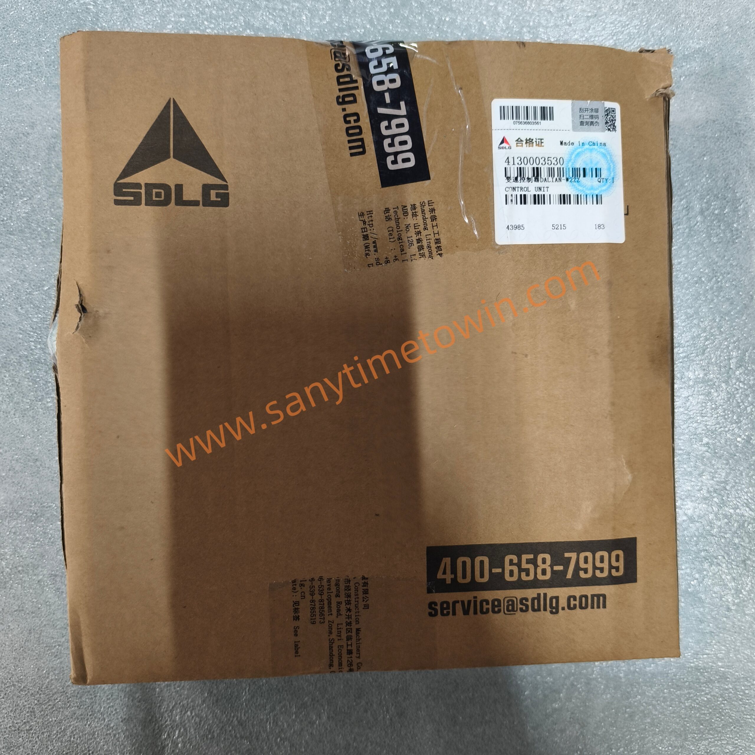 SDLG high quality original spare parts LG968F wheel loader 4130003530 throttle controller - Image 4