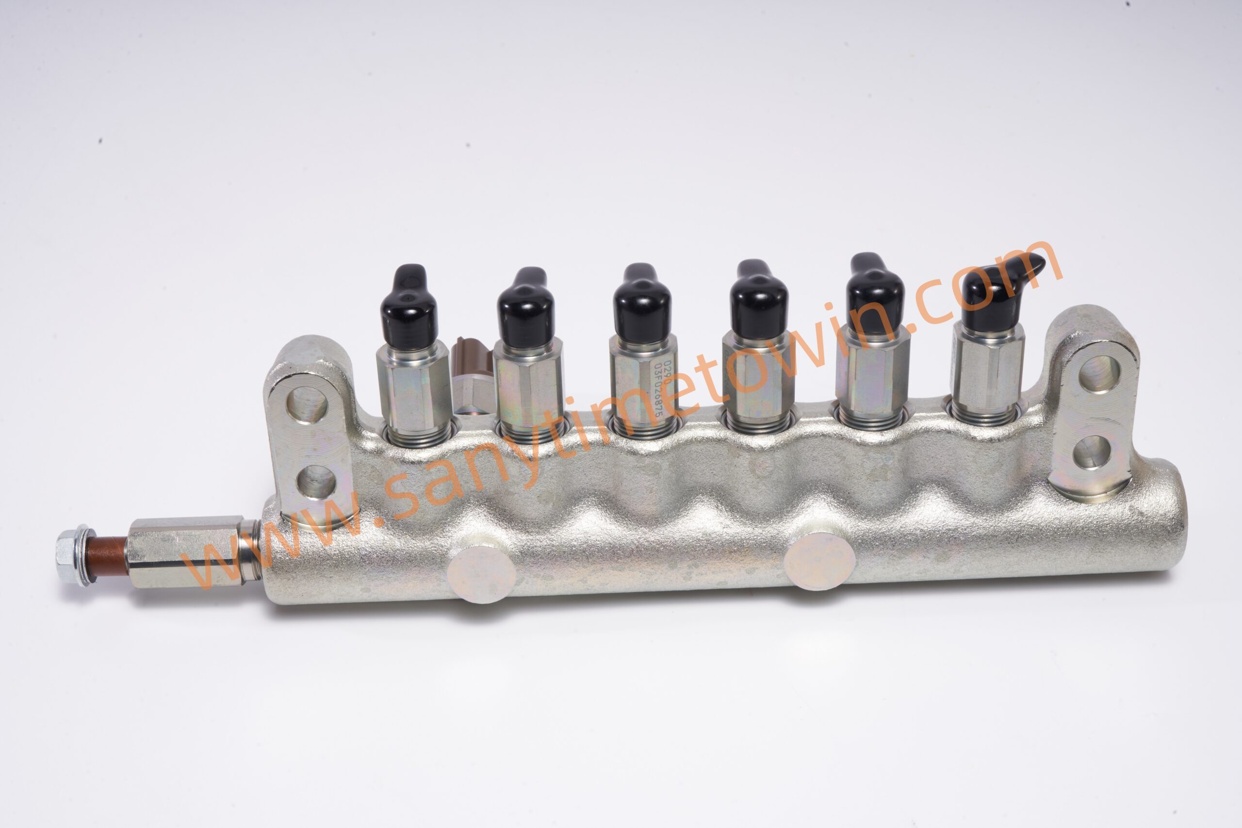 Sany SY485 excavator genuine original spare parts 60320074 Common Rail Assembly - Image 4