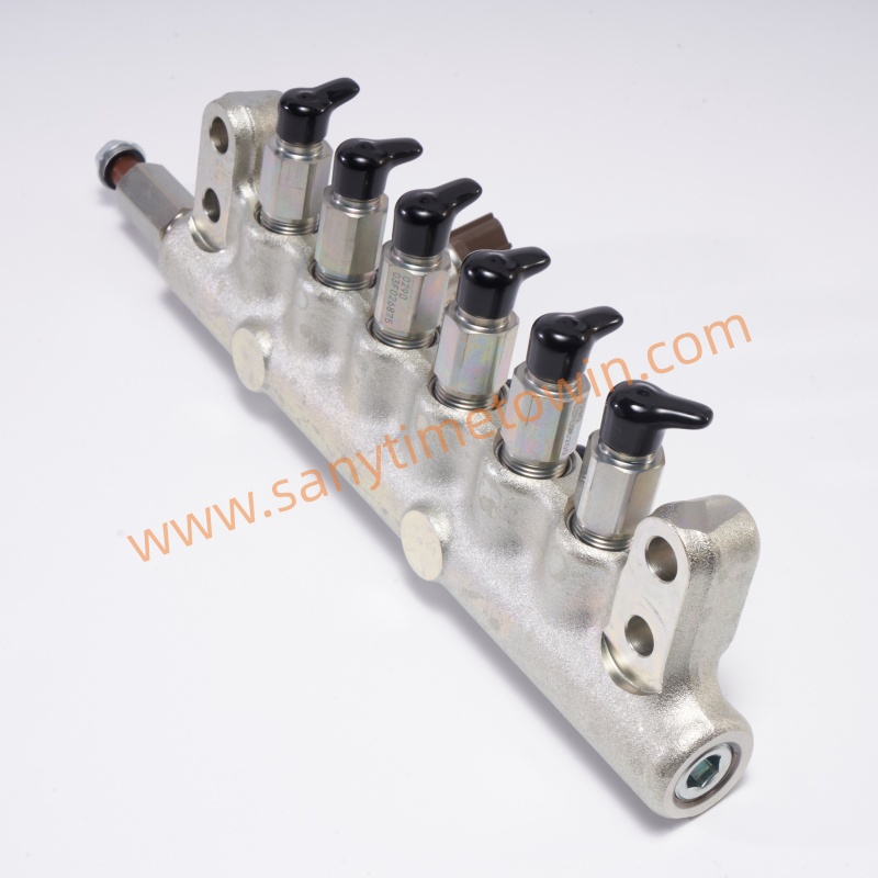 Sany SY485 excavator genuine original spare parts 60320074 Common Rail Assembly