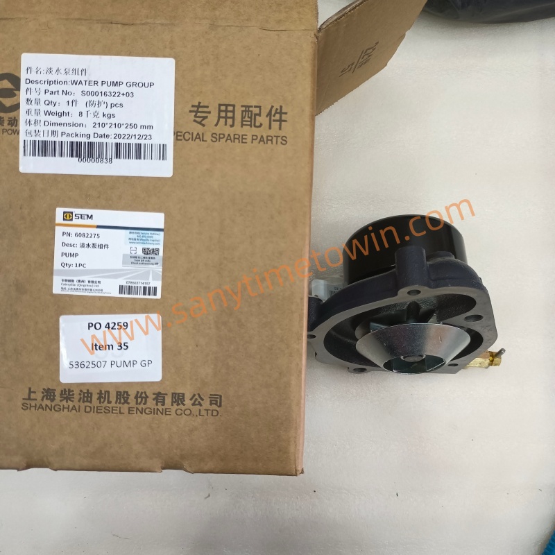 SEM Roller 520F/522F/ 526F Wheel Loader SEM636F/655F/655G genuine original spare parts 5362507 Pump Gp - Image 2