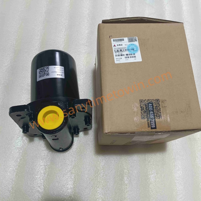 SDLG high quality original spare parts 4110000507 filter assembly for wheel loader excavator - Image 2