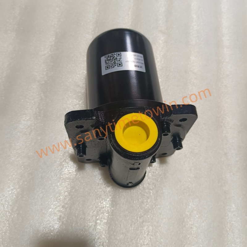 SDLG high quality original spare parts 4110000507 filter assembly for wheel loader excavator - Image 4