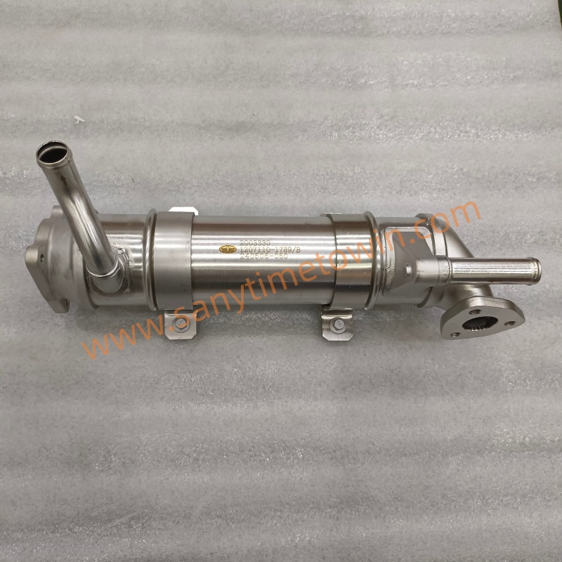 SDLG high quality original spare parts 4110003984009 EGR COOLER for wheel loader excavator - Image 2