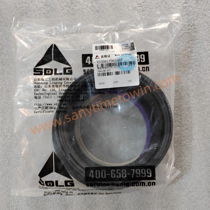 SDLG high quality original spare parts 4120017965007 SEALING KIT for wheel loader excavator - Image 2