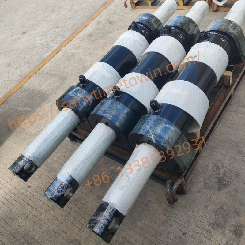 SANY Port Hoisting Crane Container Stacker SANY forklift SRSC45V5 Spare Parts 10421960 Steering Oil Cylinder - Image 4