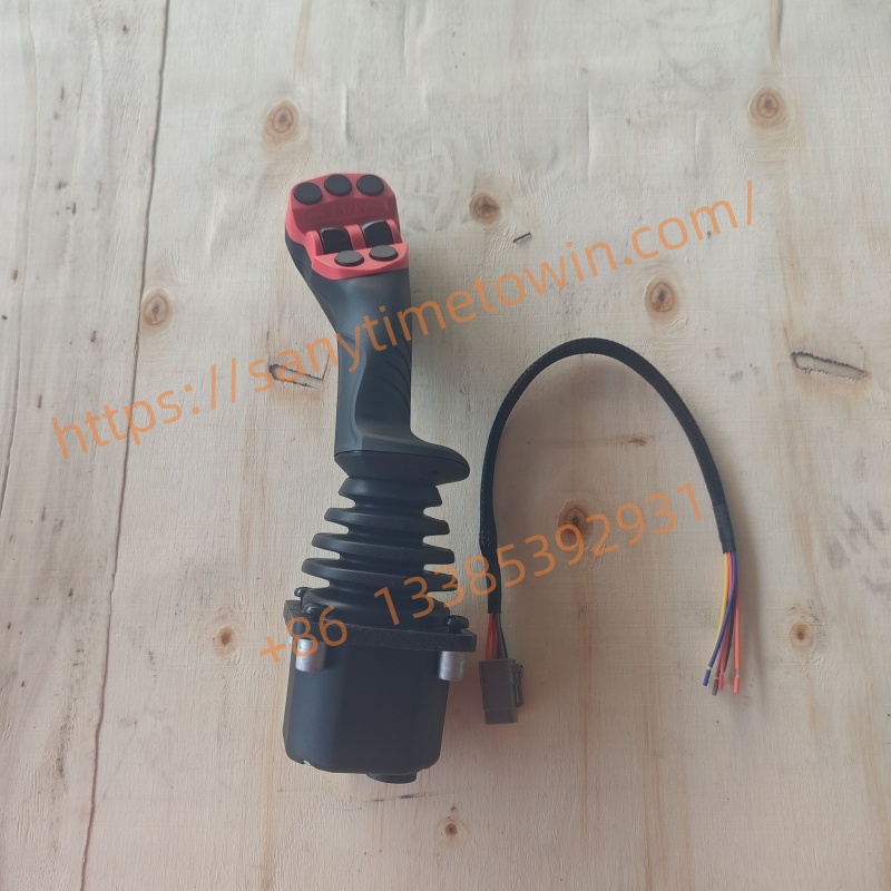 SANY Port Hoisting Crane Container Stacker SANY forklift SRSC45V5 Spare Parts 142601000211A Electric operating handle - Image 2