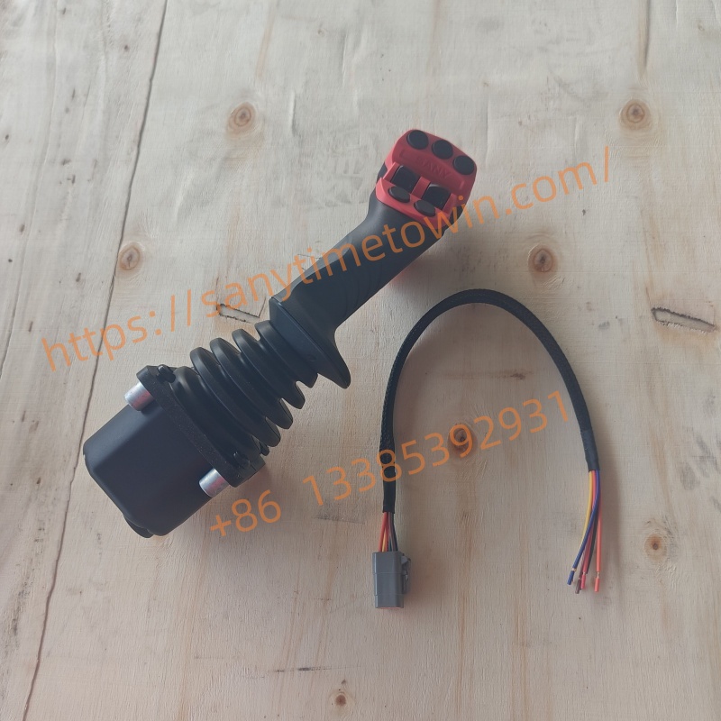 SANY Port Hoisting Crane Container Stacker SANY forklift SRSC45V5 Spare Parts 142601000211A Electric operating handle - Image 4