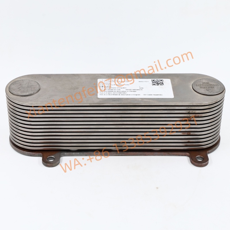 160102130004A018 Engine Oil Cooler For SANY SKT105S - Image 2