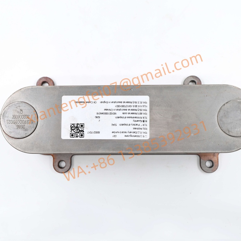 160102130004A018 Engine Oil Cooler For SANY SKT105S - Image 4